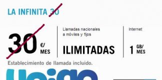 Yoigo comercializará su tarifa Infinita a 25€/mes de forma promocional. ¿Se quedará como oficial después del 31 de Agosto?