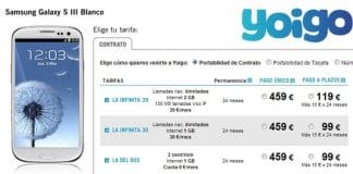 Yoigo ya tiene en su tiendas sus nuevas tarifas desde hoy y subvenciona 100€ algunos terminales en sus tarifas de 39€/mes.