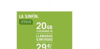 Vuelve la SINFIN con 20GB a YOIGO en Julio 2016.