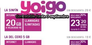 YOIGO dejaría de comercializar la tarifa SINFIN. ¿El FIN de YOIGO?