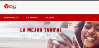 Youmobile ofrece 8GB+200 minutos por 10€ en prepago.